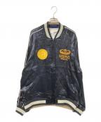 AVIREXアヴィレックス）の古着「USMC SUKA JACKET」｜ブラック×シルバー