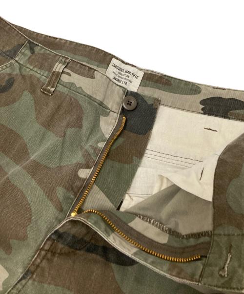 AVIREX（アヴィレックス）AVIREX (アヴィレックス) カモ柄カーゴパンツ オリーブ×ブラウン サイズ:XLの古着・服飾アイテム