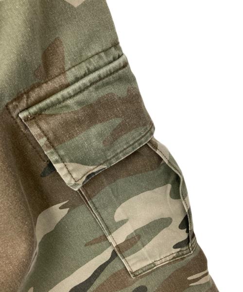 AVIREX（アヴィレックス）AVIREX (アヴィレックス) カモ柄カーゴパンツ オリーブ×ブラウン サイズ:XLの古着・服飾アイテム