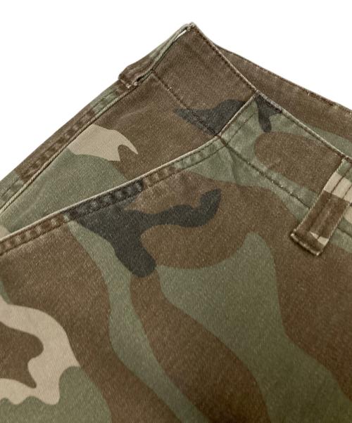 AVIREX（アヴィレックス）AVIREX (アヴィレックス) カモ柄カーゴパンツ オリーブ×ブラウン サイズ:XLの古着・服飾アイテム