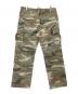 AVIREX (アヴィレックス) カモ柄カーゴパンツ オリーブ×ブラウン サイズ:XL：4000円