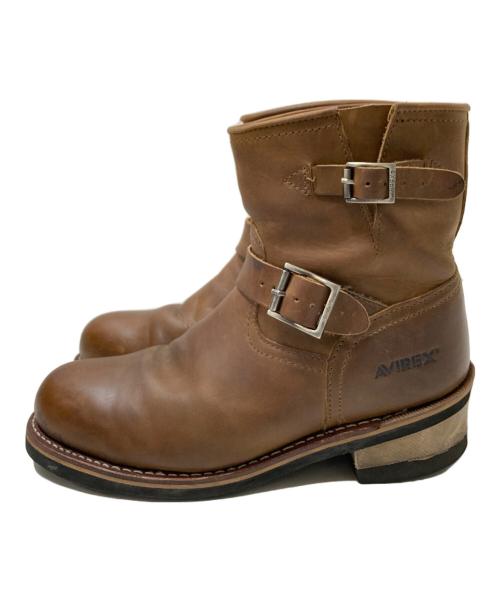 AVIREX（アヴィレックス）AVIREX (アヴィレックス) エンジニアブーツ ブラウン サイズ:26.5㎝の古着・服飾アイテム