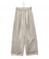 IENA（イエナ）の古着「サテンイージーパンツ」｜ベージュ