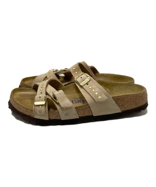 BIRKENSTOCK（ビルケンシュトック）BIRKENSTOCK (ビルケンシュトック) サンダル ベージュ サイズ:22.5㎝の古着・服飾アイテム
