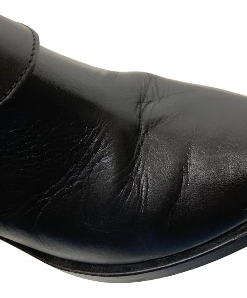 TOGA PULLA（トーガ プルラ）TOGA PULLA (トーガ プルラ) メタルロングウエスタンブーツ ブラック サイズ:37の古着・服飾アイテム