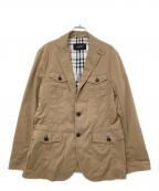 BURBERRY BLACK LABELバーバリーブラックレーベル）の古着「2Bジャケット」｜ベージュ