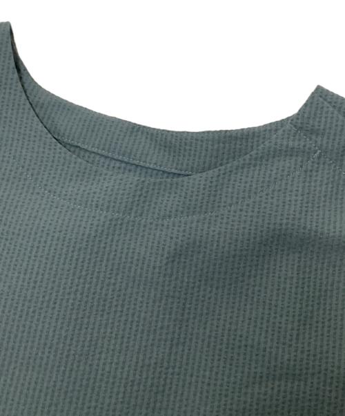 THE NORTH FACE（ザ ノース フェイス）THE NORTH FACE (ザ ノース フェイス) シアサッカーベントメッシュワンピース グリーン サイズ:XLの古着・服飾アイテム