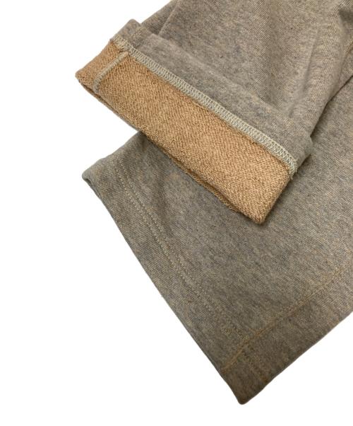 BONCOURA（ボンクラ）BONCOURA (ボンクラ) ‘USMA’Sweat Pants Organic Brown Cotton グレー サイズ:36の古着・服飾アイテム
