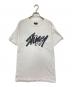 stussy（ステューシー）の古着「ロゴTシャツ」｜ホワイト
