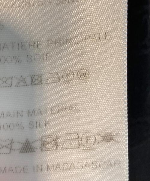 CELINE（セリーヌ）CELINE (セリーヌ) トリオンフチェーン柄 シルクワンピース ブラック サイズ:36の古着・服飾アイテム