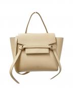 CELINEセリーヌ）の古着「ベルトバッグ ナノ」｜ライトトープ