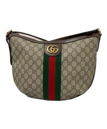 GUCCI（グッチ）の古着「GGショルダーバッグ」｜ブラウン