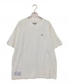 DESCENDANTディセンダント）の古着「刺繍Tシャツ」｜ホワイト