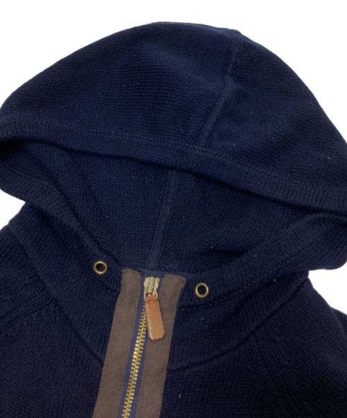 COACH（コーチ）COACH (コーチ) ニットジャケット ネイビー サイズ:Sの古着・服飾アイテム