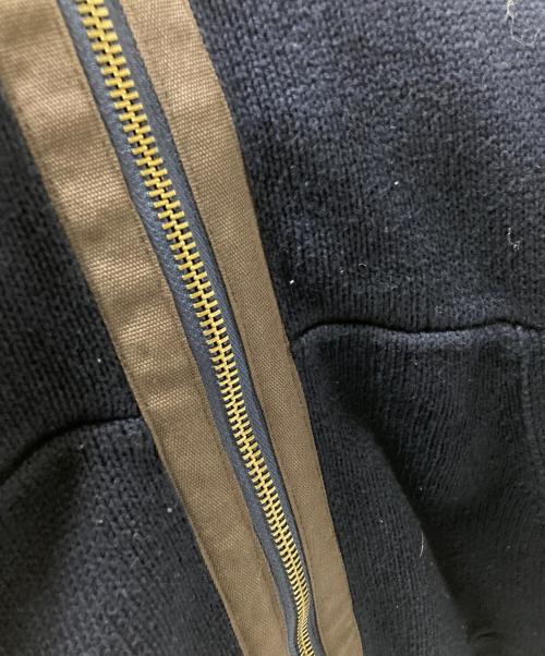 COACH（コーチ）COACH (コーチ) ニットジャケット ネイビー サイズ:Sの古着・服飾アイテム