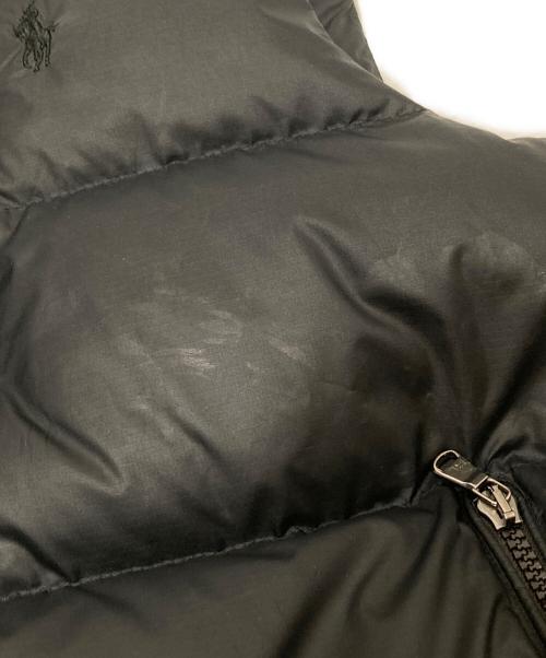 POLO RALPH LAUREN（ポロ・ラルフローレン）POLO RALPH LAUREN (ポロ・ラルフローレン) ダウンベスト ブラック サイズ:Sの古着・服飾アイテム