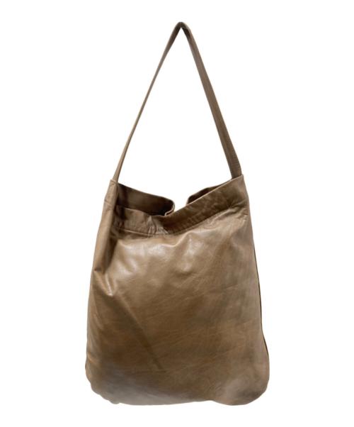 SLOW（スロウ）SLOW (スロウ) シュリンクレザーワンショルダーバッグ ブラウン サイズ:下記参照の古着・服飾アイテム