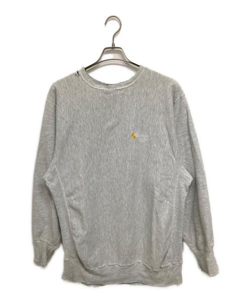 Champion REVERSE WEAVE（チャンピオン リバース ウィーブ）Champion REVERSE WEAVE (チャンピオン リバース ウィーブ) クルーネックスウェット グレー サイズ:XXLの古着・服飾アイテム