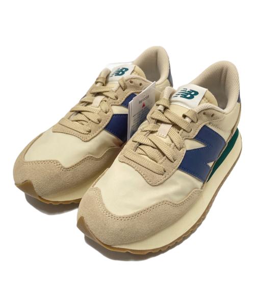 NEW BALANCE（ニューバランス）NEW BALANCE (ニューバランス) ローカットスニーカー アイボリー サイズ:23.5㎝の古着・服飾アイテム