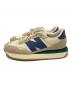 NEW BALANCE (ニューバランス) ローカットスニーカー アイボリー サイズ:23.5㎝：4000円