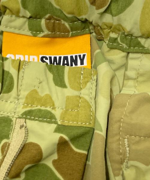 GRIP SWANY（グリップスワニー）GRIP SWANY (グリップスワニー) ギアショーツ グリーン サイズ:Mの古着・服飾アイテム