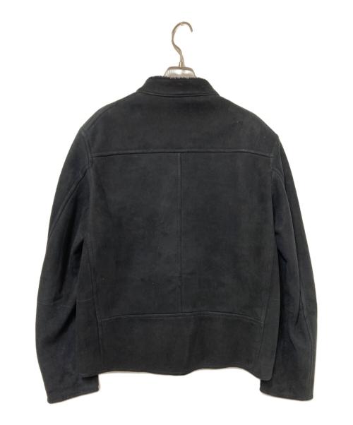 COMOLI（コモリ）COMOLI (コモリ) ムートンライダースジャケット ブラック サイズ:2の古着・服飾アイテム