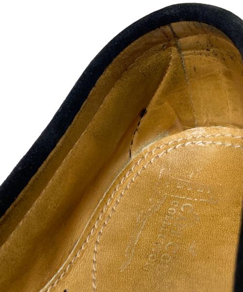 Alden（オールデン）Alden (オールデン) スウェードビットローファー ブラック サイズ:9 1/2 Dの古着・服飾アイテム