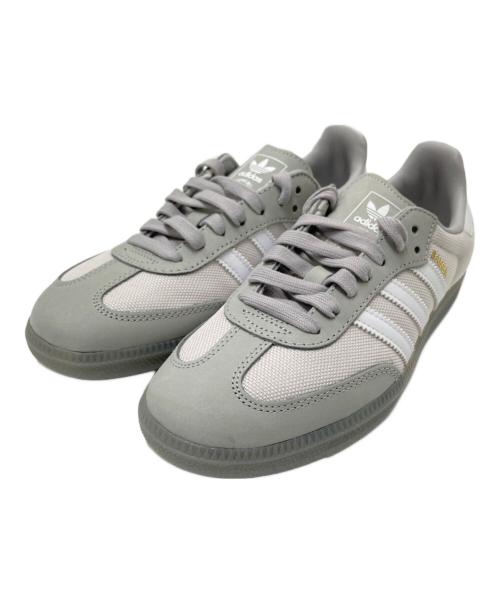 adidas（アディダス）adidas (アディダス) ローカットスニーカー グレー サイズ:24.5cmの古着・服飾アイテム