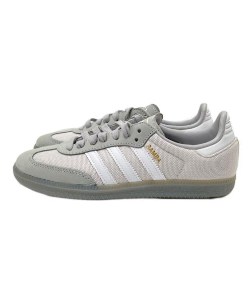 adidas（アディダス）adidas (アディダス) ローカットスニーカー グレー サイズ:24.5cmの古着・服飾アイテム