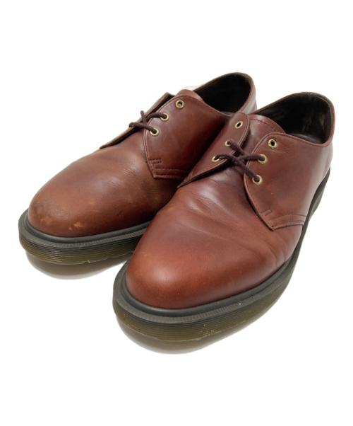 Dr.Martens（ドクターマーチン）Dr.Martens (ドクターマーチン) 3EYEシューズ ブラウン サイズ:UK:8の古着・服飾アイテム