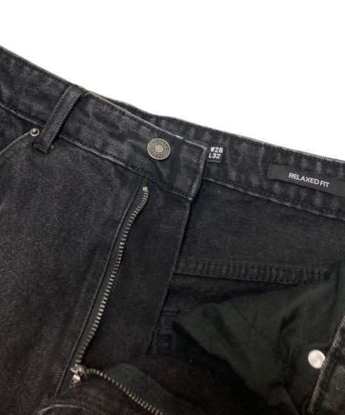 Jaded London（ジェイデッドロンドン）Jaded London (ジェイデッドロンドン) ギミックデニムカーゴパンツ ブラック サイズ:W28×L32の古着・服飾アイテム