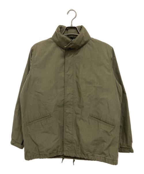 BROWN by 2-tacs（ブラウンバイツータックス）BROWN by 2-tacs (ブラウンバイツータックス) スタンドカラーコーチジャケット オリーブ サイズ:Sの古着・服飾アイテム