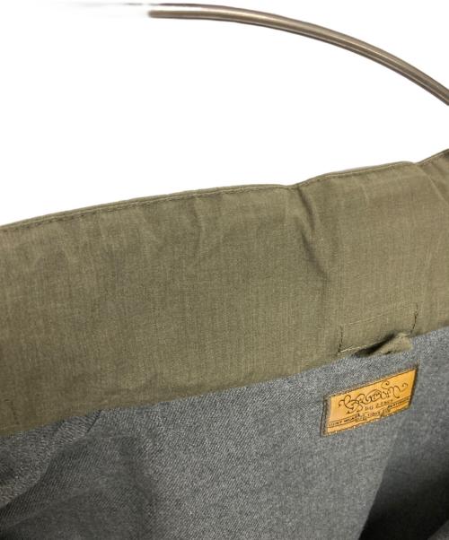 BROWN by 2-tacs（ブラウンバイツータックス）BROWN by 2-tacs (ブラウンバイツータックス) スタンドカラーコーチジャケット オリーブ サイズ:Sの古着・服飾アイテム