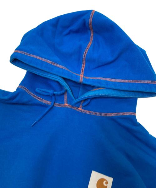 Carhartt WIP（カーハート ワークインプログレス）Carhartt WIP (カーハート ワークインプログレス) AWAKE NY (アウェイク ニューヨーク) コラボパーカー ブルー サイズ:Mの古着・服飾アイテム