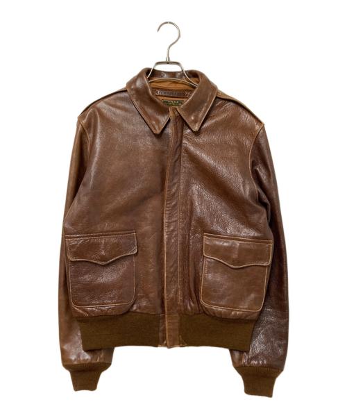 BUZZ RICKSON'S（バズリクソンズ）BUZZ RICKSON'S (バズリクソンズ) Type A-2レザージャケット ブラウン サイズ:38の古着・服飾アイテム