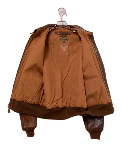 BUZZ RICKSON'S（バズリクソンズ）BUZZ RICKSON'S (バズリクソンズ) Type A-2レザージャケット ブラウン サイズ:38の古着・服飾アイテム