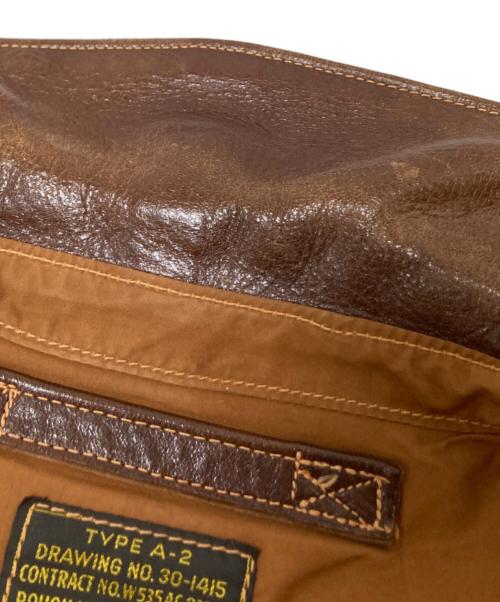 BUZZ RICKSON'S（バズリクソンズ）BUZZ RICKSON'S (バズリクソンズ) Type A-2レザージャケット ブラウン サイズ:38の古着・服飾アイテム