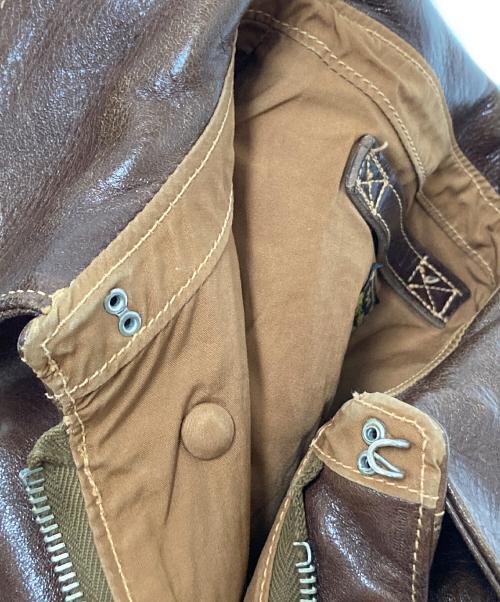 BUZZ RICKSON'S（バズリクソンズ）BUZZ RICKSON'S (バズリクソンズ) Type A-2レザージャケット ブラウン サイズ:38の古着・服飾アイテム