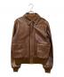 BUZZ RICKSON'S（バズリクソンズ）の古着「Type A-2レザージャケット」｜ブラウン