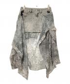 DIESELディーゼル）の古着「O-Jeany スカート」｜ブラック