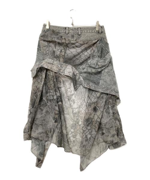 DIESEL（ディーゼル）DIESEL (ディーゼル) O-Jeany スカート ブラック サイズ:40の古着・服飾アイテム