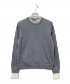 UNITED ARROWSユナイテッドアローズ）の古着「オーガンジープリーツ 4WAY ニット」｜グレー