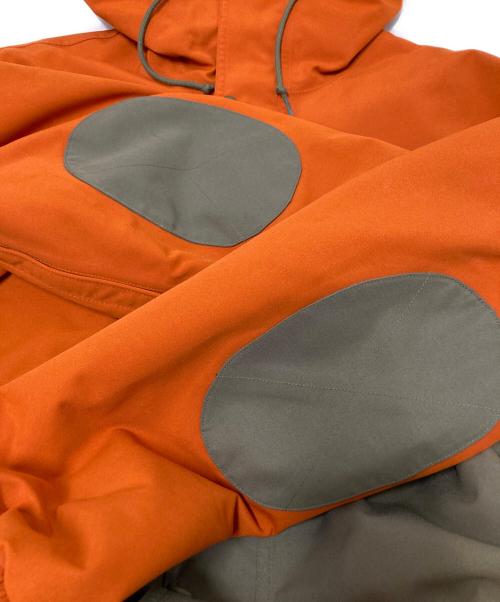 NIKE（ナイキ）NIKE (ナイキ) フーデッドジャケット オレンジ×グリーン サイズ:Mの古着・服飾アイテム