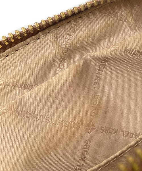MICHAEL KORS（マイケル・コース）MICHAEL KORS (マイケル・コース) シグネチャーショルダーバッグ ブラウン サイズ:下記参照の古着・服飾アイテム