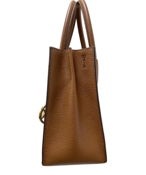 MICHAEL KORS（マイケル・コース）MICHAEL KORS (マイケル・コース) シグネチャーハンドバッグ ブラウン サイズ:下記参照の古着・服飾アイテム