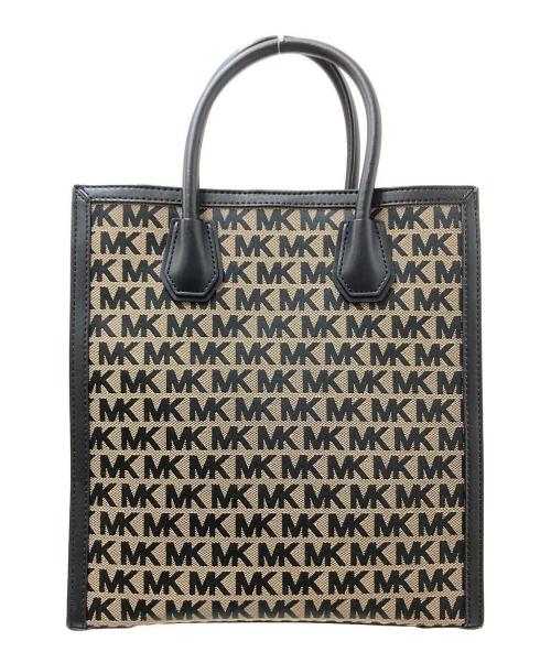 MICHAEL KORS（マイケル・コース）MICHAEL KORS (マイケル・コース) ハンドバッグ ブラック×ベージュ サイズ:下記参照の古着・服飾アイテム