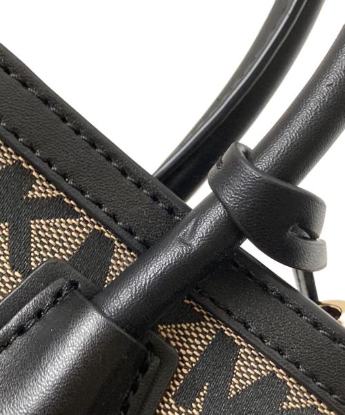 MICHAEL KORS（マイケル・コース）MICHAEL KORS (マイケル・コース) ハンドバッグ ブラック×ベージュ サイズ:下記参照の古着・服飾アイテム
