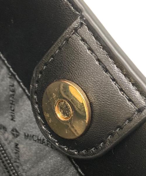 MICHAEL KORS（マイケル・コース）MICHAEL KORS (マイケル・コース) ハンドバッグ ブラック×ベージュ サイズ:下記参照の古着・服飾アイテム