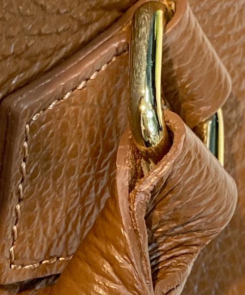 AULENTTI（オウレンティ）AULENTTI (オウレンティ) 2WAYショルダーバッグ ブラウン サイズ:下記参照の古着・服飾アイテム