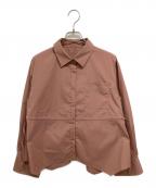 STRATAエストラータ）の古着「アシメヘムウエストリボンシャツ」｜ピンク